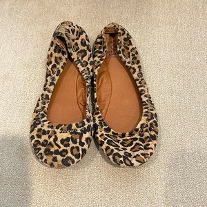 Lucky 🍀 Brand size 5.5 leopard print ballet flats.